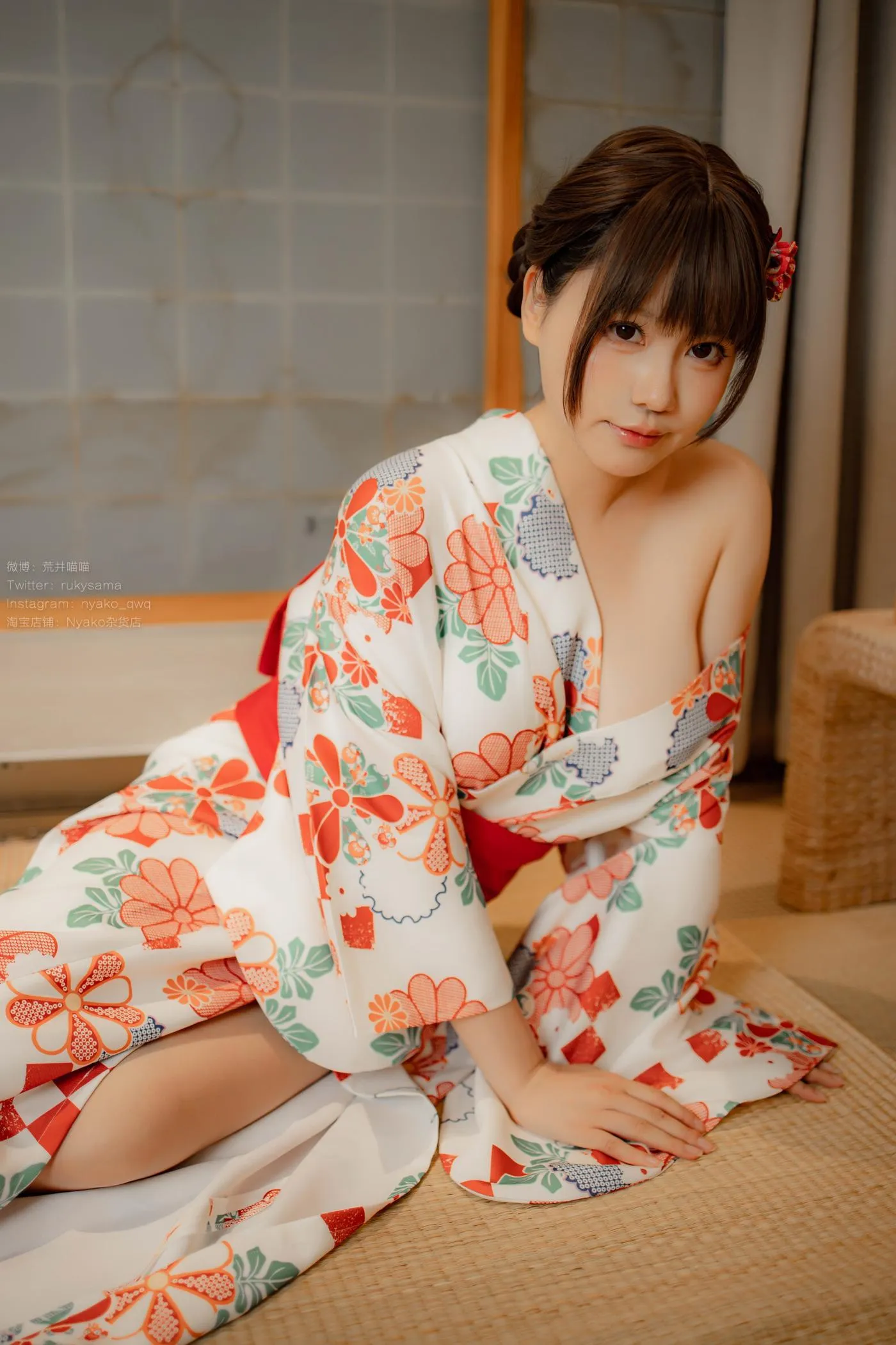 Nyako喵子 – NO.58 和风烂漫正片自拍-电子版41 和风烂漫-浴衣 [86P]插图3